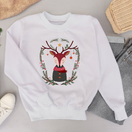 Camiseta Veado de Férias Festivas