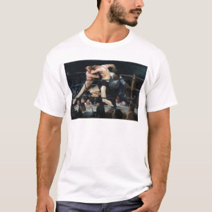 Camiseta Veado de George Bellows na arte de Sharkey do