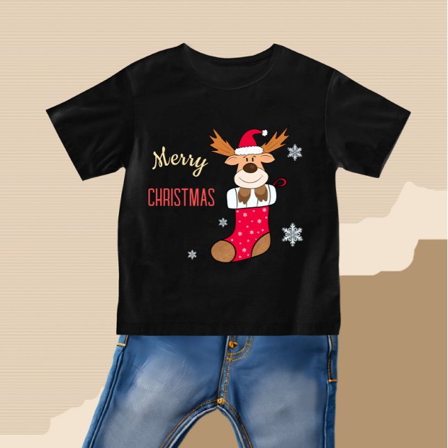Camiseta veado de Natal (Criador carregado)