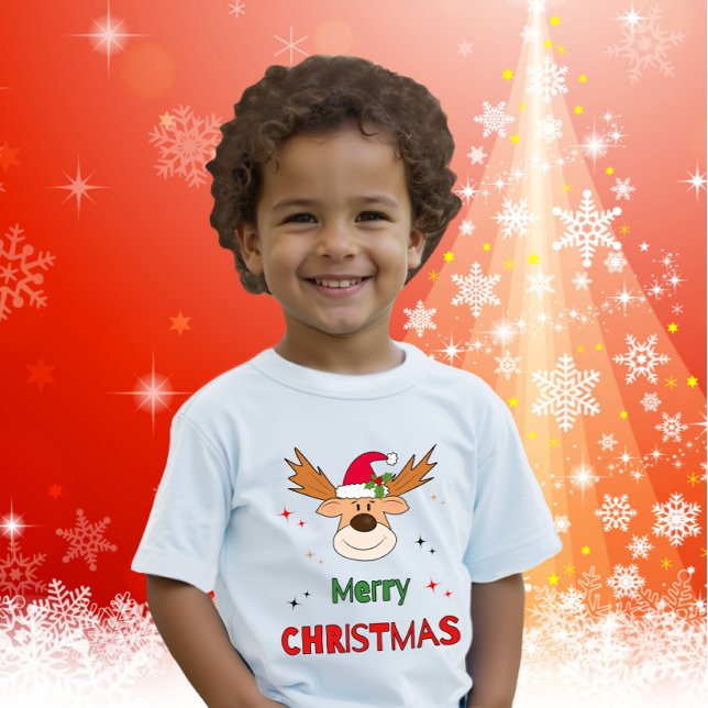 Camiseta veado de Natal (Criador carregado)