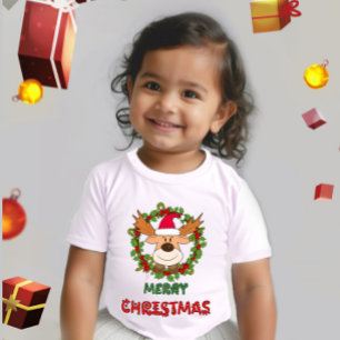 Camiseta veado de Natal