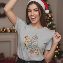 Veado e urso de Natal