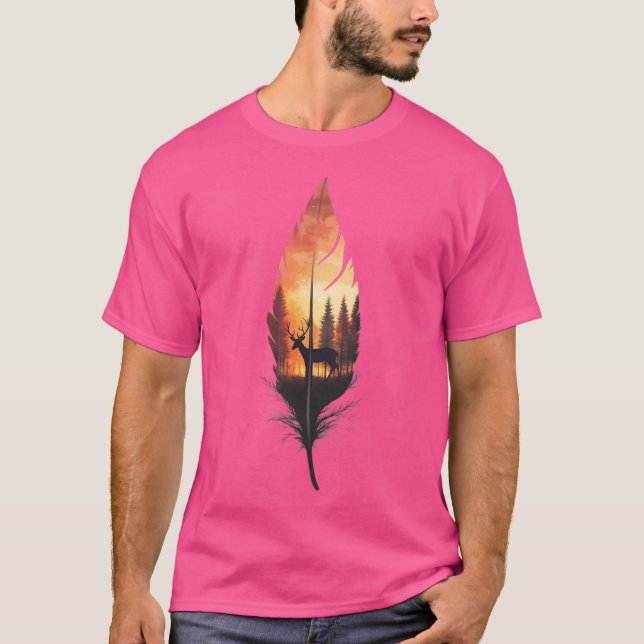 Camiseta Veado Em Pena Ativo (Frente)