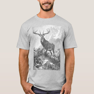 Camiseta Veado nas montanhas