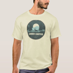 Camiseta Veados do Parque Nacional do Grand Canyon