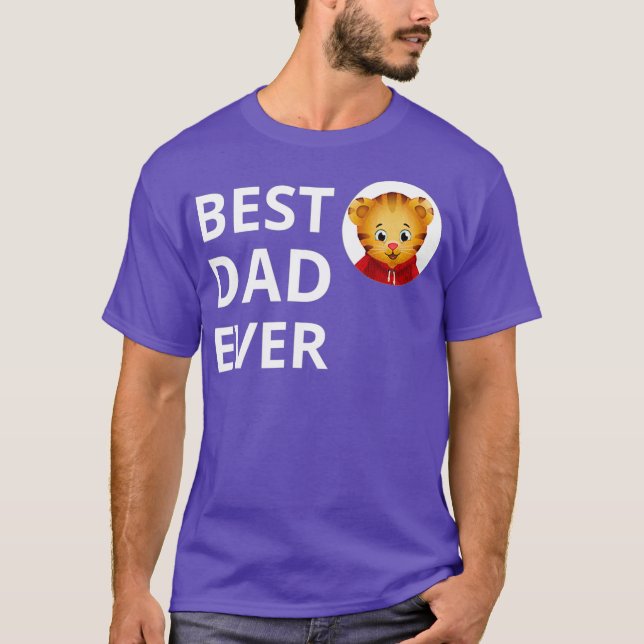 Camiseta Vebyhogh Daniel Tiger - O Melhor Pai De Todos Os P (Frente)
