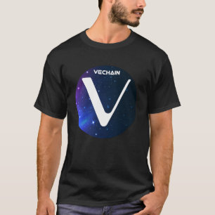 Camiseta VeChain Cryptocurrency Space Galaxy VET Crypto Moo