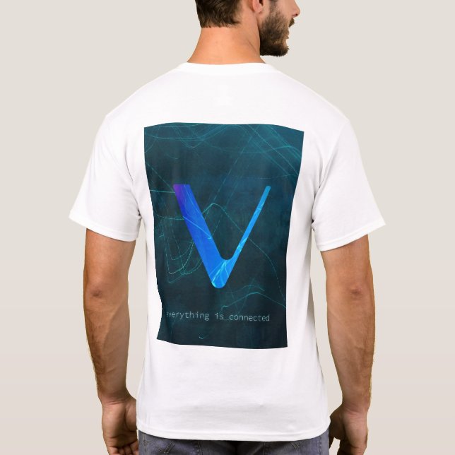 Camiseta VeChain - Tudo está conectado (Verso)
