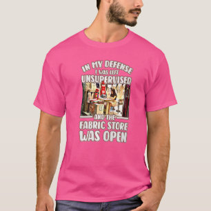 Camiseta Vedando por Mulheres Tecido Louca Senhora de Incli