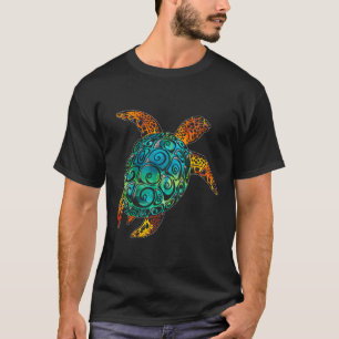 Camiseta Vedante de Tartaruga Cósmica
