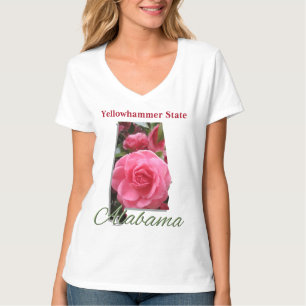 Camiseta Vee-Tee Básico das Mulheres - ALABAMA