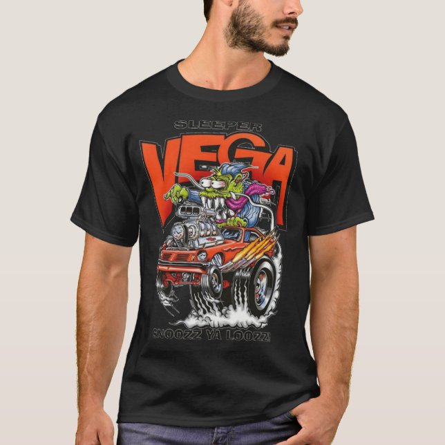 Camiseta Vega chevy design funky amigos (Frente)