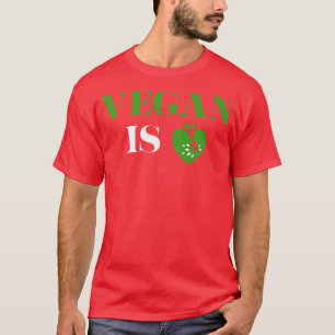 Camiseta Vegan Adora Veganismo Vegetariano Cardíaco Veggie