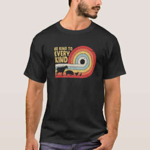 Camiseta Vegan Animal Anti Meat Vegetarian Vegamen Vintag