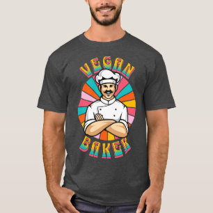 Camiseta Vegan baker baking vegan 2