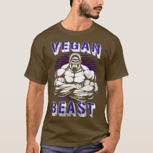 Camiseta Vegan Beast Gym Vegetarian Gifs Vegetarianismo Veg