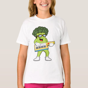 Camiseta Vegan Broccoli em Música com Violão