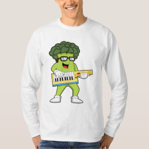 Camiseta Vegan Broccoli em Música com Violão