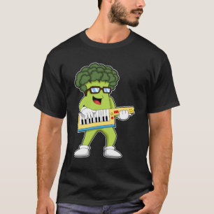 Camiseta Vegan Broccoli em Música com Violão