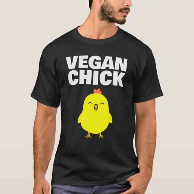 Camiseta Vegan Chick Vegan Chick (Frente)