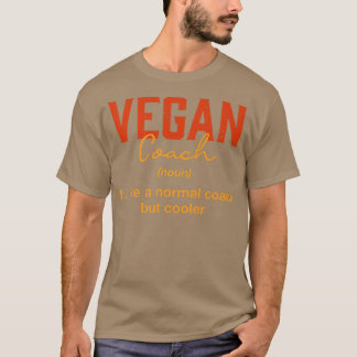 Camiseta Vegan Coach Definition Funny Plant Based Diet Humo