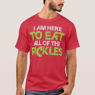 Camiseta Vegan come todas as picles vegetarianas di