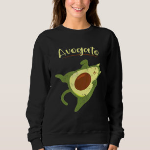 Camiseta Vegan Comida Avogato Doméstico Gato Gatinho Pet Pa