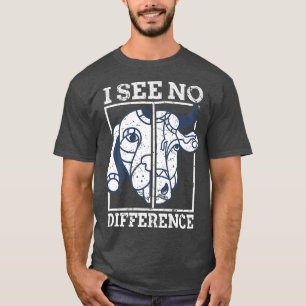Camiseta Vegan Cow Dog Vegetarian Vegggggies