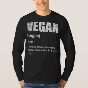 Camiseta Vegan Definition Vegan Vegetarian Veggie Veganismo