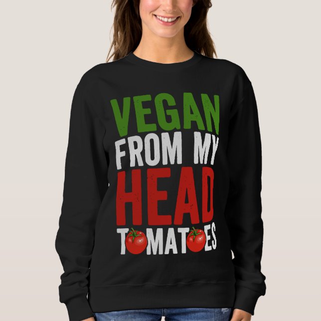 Camiseta Vegan do meu Tomate Cabeça (Frente)