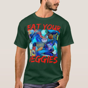 Camiseta Vegan Elephant Vegetarian Whole comida Crueltyfree