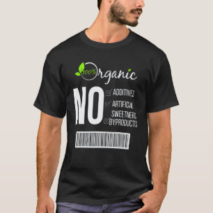 Camiseta Vegan Engraçada 100 Design Base Planta Or