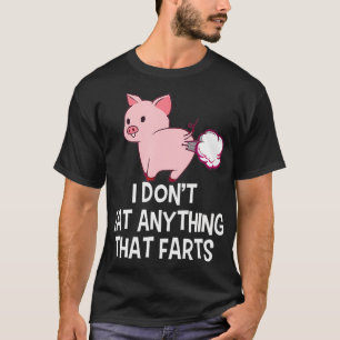 Camiseta Vegan Eu não como nada que desperta o Funny Pro V