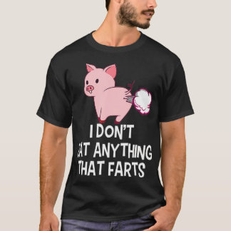Camiseta Vegan Eu não como nada que desperta o Funny Pro V