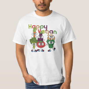 Camiseta Vegan feliz