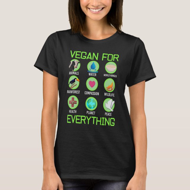 Camiseta Vegan For Everything Proud Vegan 4 (Frente)