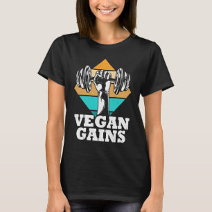 Camiseta Vegan ganha ginástica vegetariana