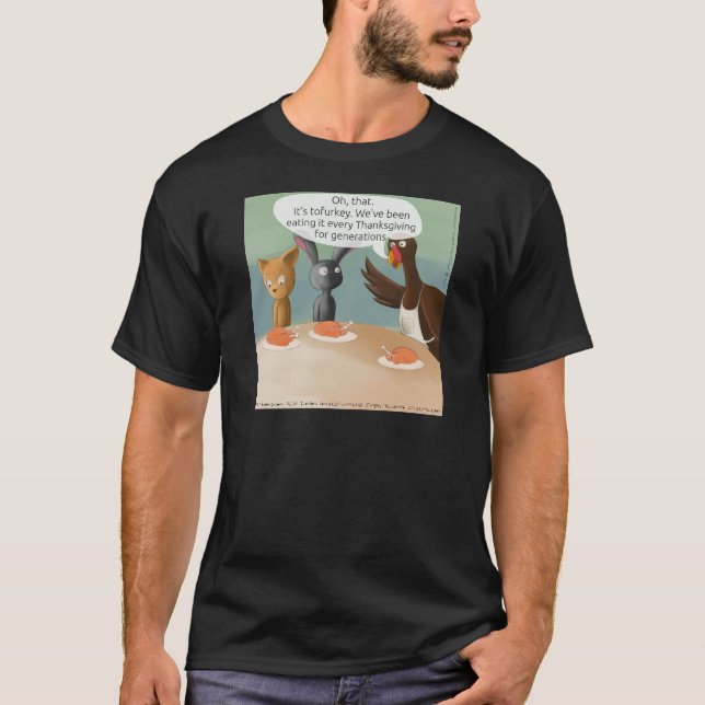 Camiseta Vegan Graças Funny (Frente)