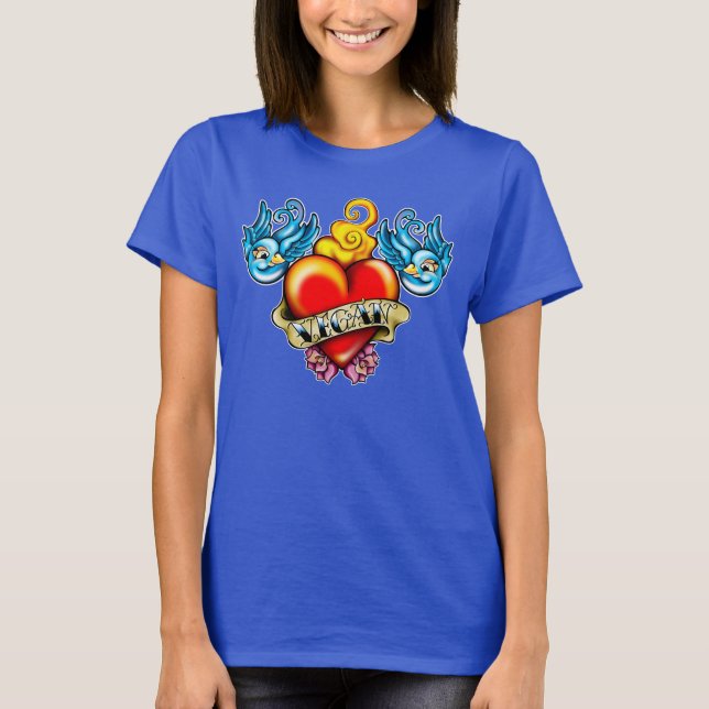 Camiseta Vegan Heart (Frente)
