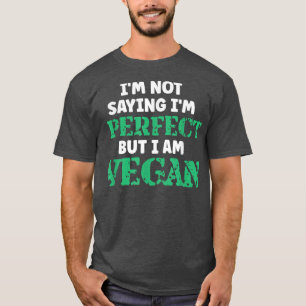 Camiseta Vegan Humor cita Vegetariana Saudável Baseada em P