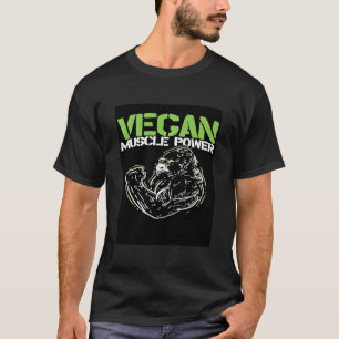 Camiseta Vegan Muscle M0nkey Ape Animais