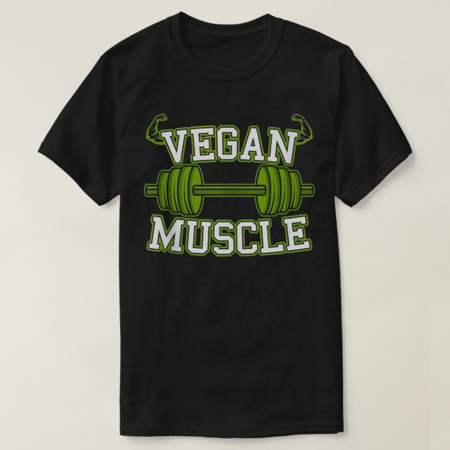 Camiseta Vegan Muscle Vegan Bodybuilding Malhação (Frente do Design)