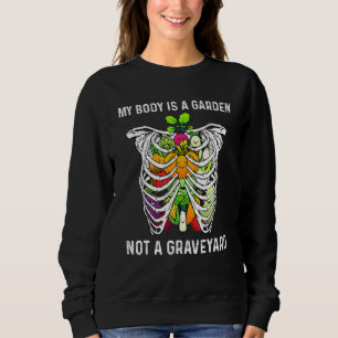 Camiseta Vegan Para Homens Mulheres Legal Comidas Vegetais
