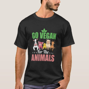 Camiseta Vegan Para O Veggie Do Veganismo Animal