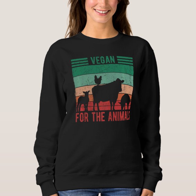 Camiseta Vegan Para Os Animais (Frente)