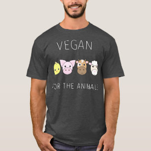 Camiseta Vegan Para Os Animais
