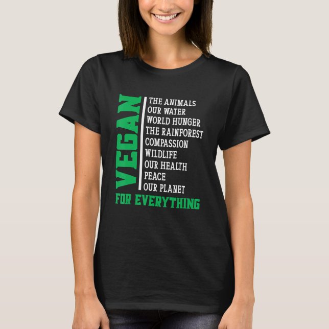 Camiseta Vegan Para Tudo (Frente)