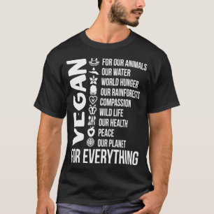 Camiseta Vegan Para Tudo Salvar O Planeta Terra Horária