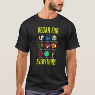 Camiseta Vegan Para Tudo Vegetais Frutas