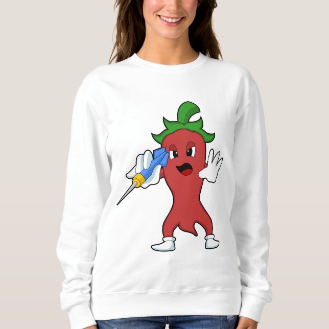 Camiseta Vegan Pepper em Dardos com Dart.PNG (Frente)
